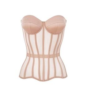 Strapless Nude Shapewear Corset